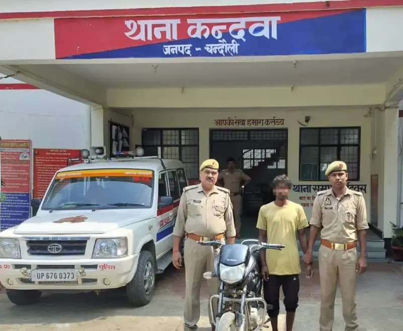 24 घंटे में चोरी की बाइक बरामद, एक आरोपी गिरफ्तार