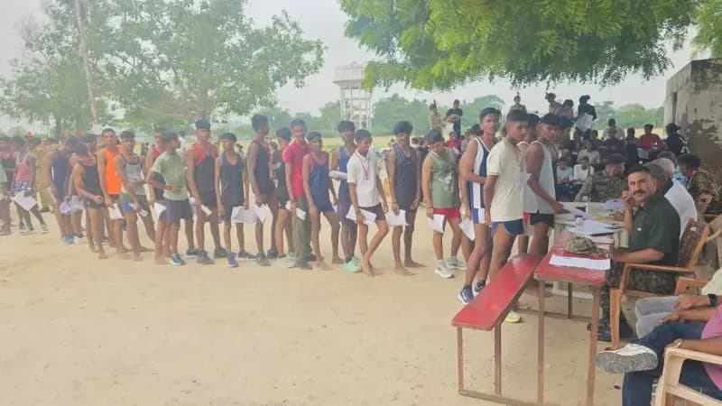 एनसीसी भर्ती में छात्र-छात्राओं ने दिखाया दमखम, 257 अभ्यर्थियों ने लिया हिस्सा