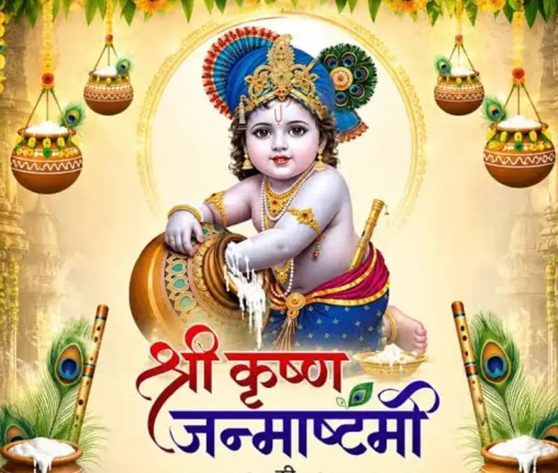 जन्माष्टमी आज, सज गए कान्हा के दरबार