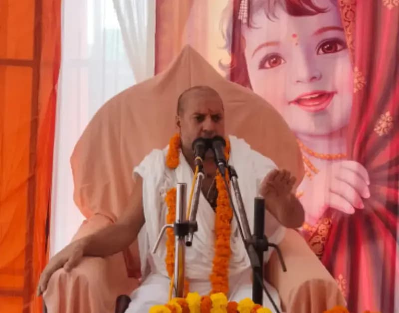 भगवान का बनकर रहने पर जीवन सार्थक- कथावाचक संत दास जी महाराज