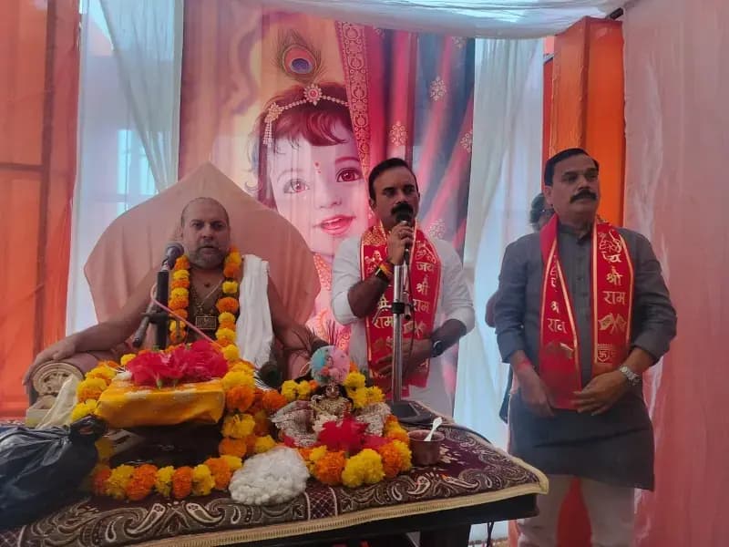 अहंकार व्यक्ति के नाश व पतन का कारण-कथावाचक संत दास जी महाराज